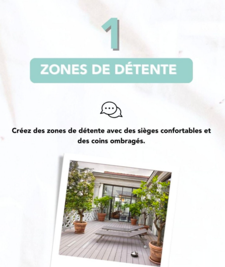 Transformez votre espace avec style ! - TERRASSES ET JARDINS 