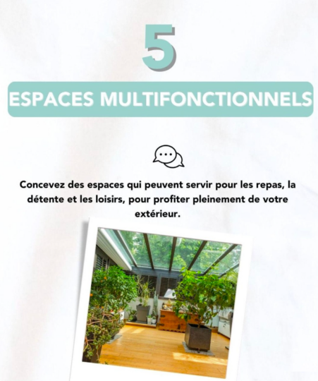 Transformez votre espace avec style ! - TERRASSES ET JARDINS 