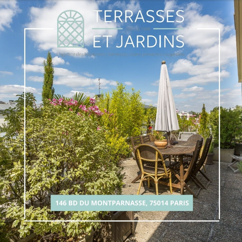 L'élégance parisienne avec TERRASSES ET JARDINS - TERRASSES ET JARDINS