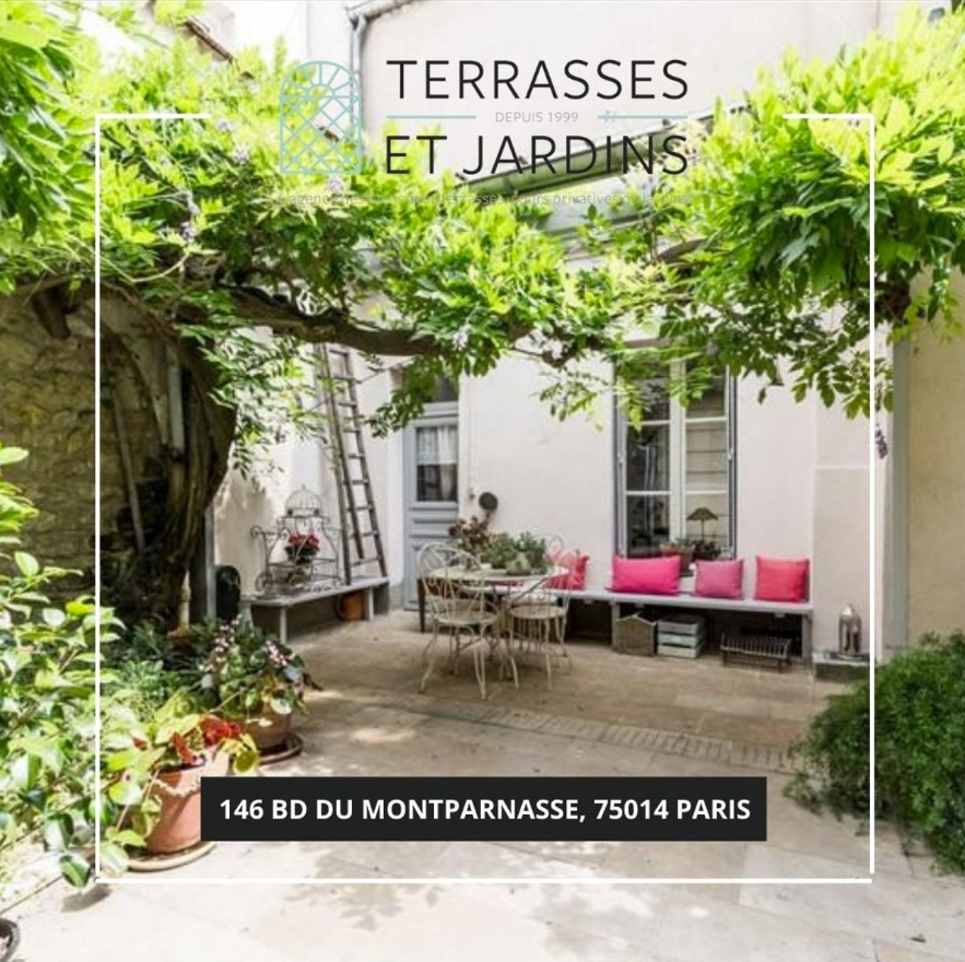 Un jardin secret en plein Paris ! TERRASSES ET JARDINS