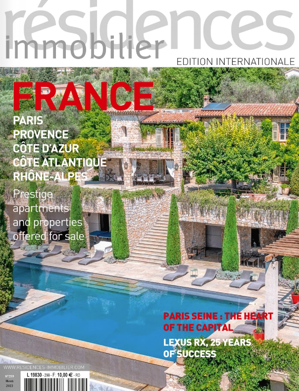 Mars 2023 - Magazine Résidences Immobilier N°299 - TERRASSES ET JARDINS 