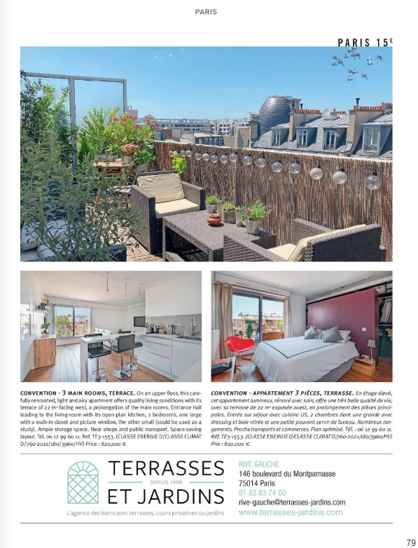 Septembre 2022 - Magazine Résidences Immobilier N°293 - TERRASSES ET JARDINS