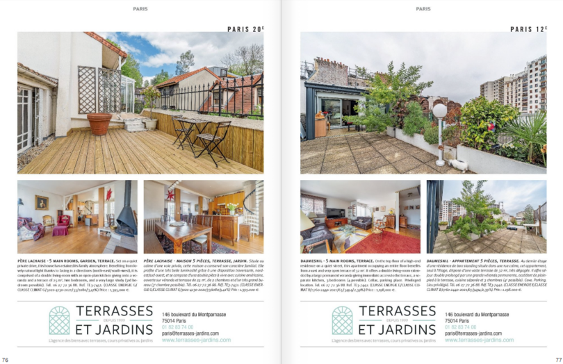 Juin 2024 - Magazine Résidences Immobilier N°315 - TERRASSES ET JARDINS