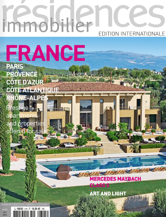 Juin 2024 - Magazine Résidences Immobilier N°315 - TERRASSES ET JARDINS